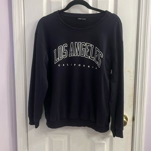 Navy Blue Shein Los Angeles Crewneck size small